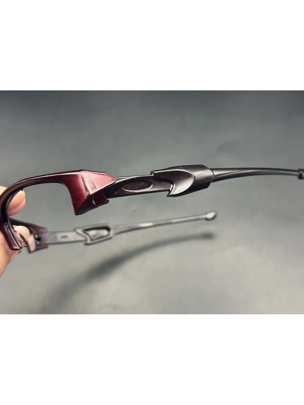 Oakley Flak Jacket Team Red/Dark Berry Frame